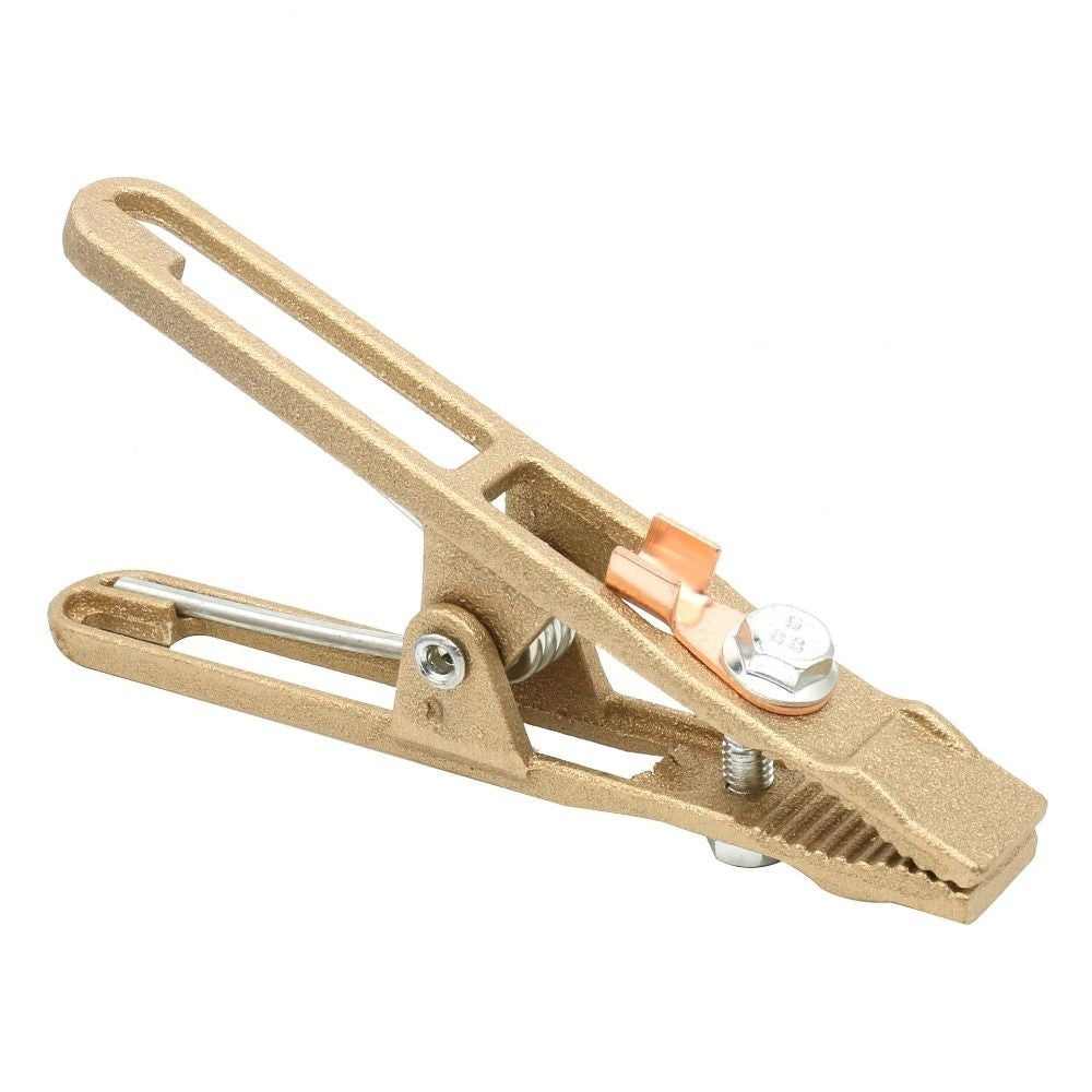 260a Earth Cable Clamp A Shape Earth Wire Clamp Brass Grounding Work Clamp