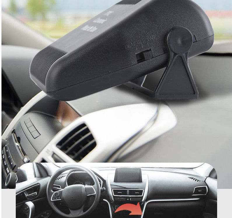 Portable Electric Car Heater 12V Ceramic Heating Fan Defogger Defroster Demister