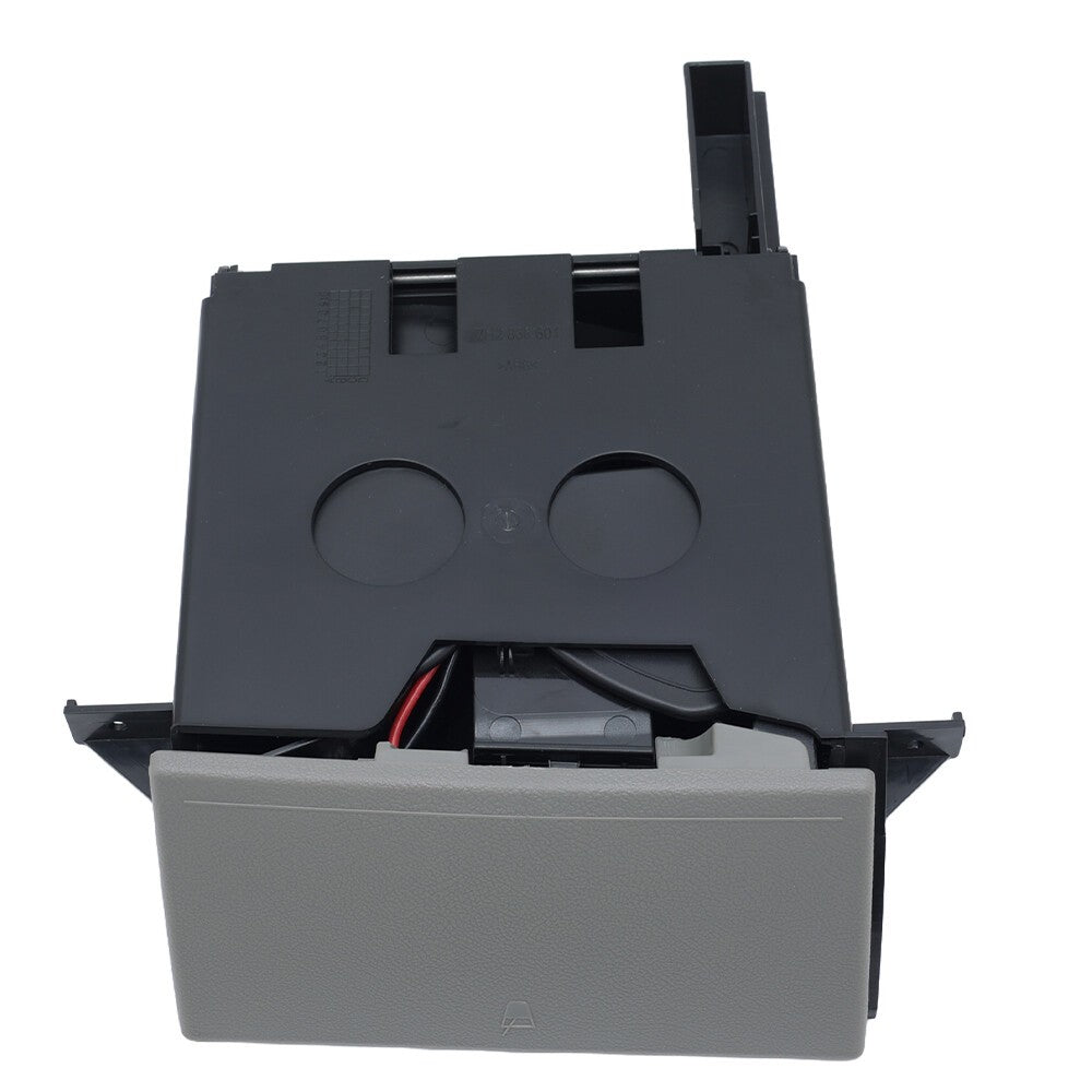For VW T5 Transporter Ashtray Cup Coin Holder Dual Drink Grey RHD 7H285860130T