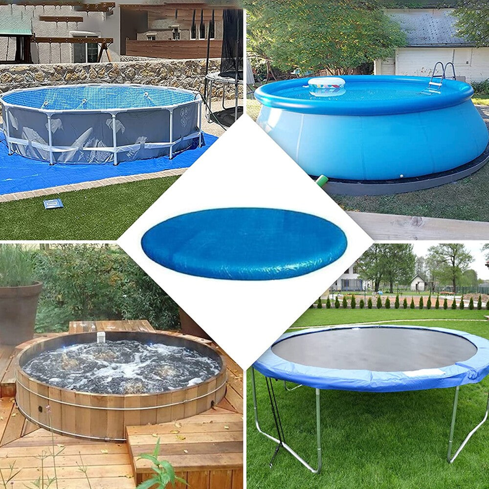 Round Swimming Pool Cover for Intex Bestway Family Garden Paddling Pools Cover