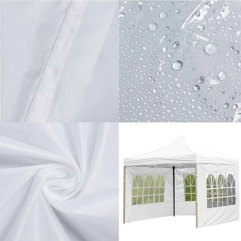 Garden 3x2m Marquee Gazebo, Waterproof Canopy Tent with Side Walls Outdoor
