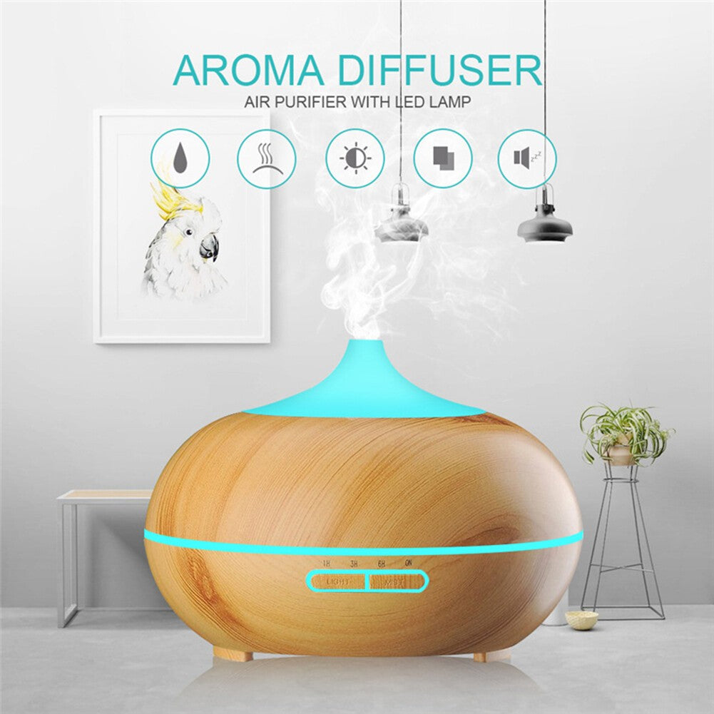 Essential Oil Diffuser Aroma Humidifier LED Ultrasonic Aromatherapy Air Purifier