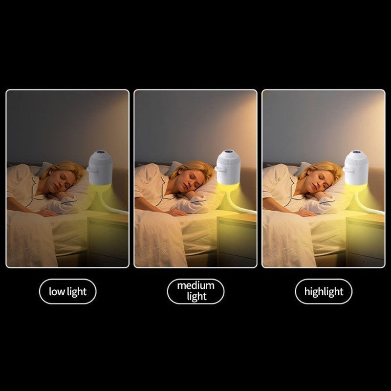 2-in-1 Galaxy Projector Night Light USB Projection Lamp with 12 Projection Films