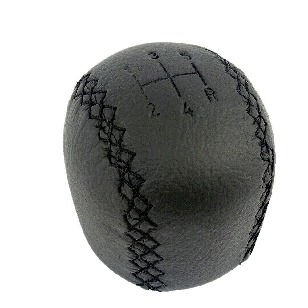 For Saab 95 9-5 1998-2011 5 speed Leather Gear stick shift knob 4777074