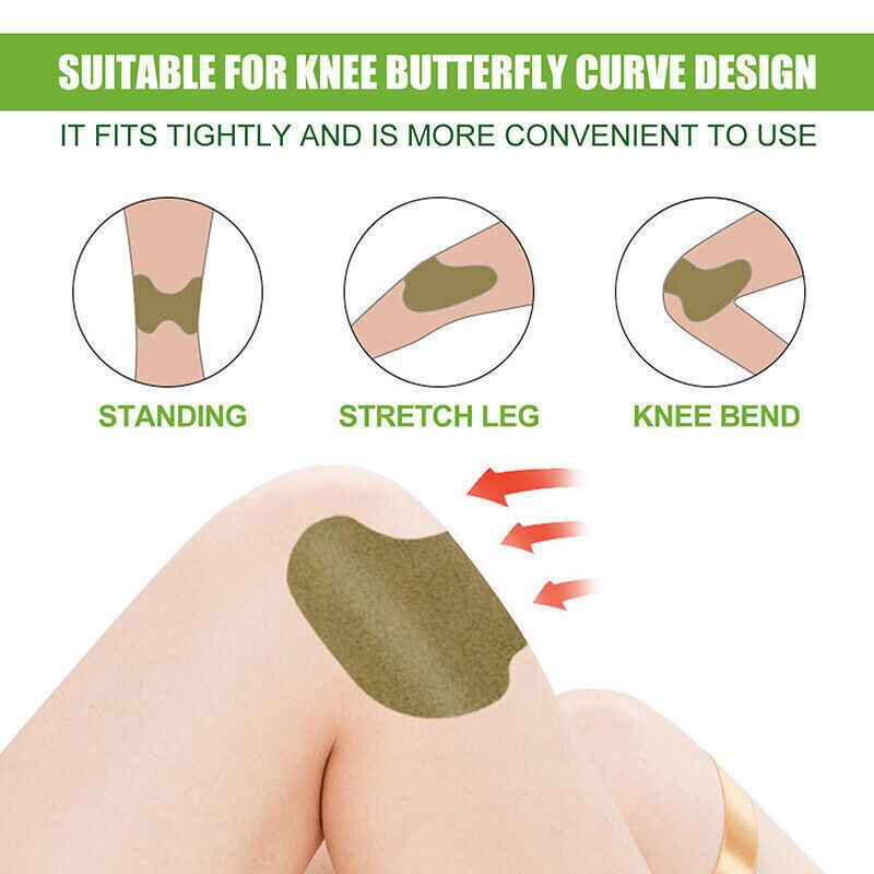 Wellknee Pain Relief Patches Herbal Plaster Joint Ache Knee Pain Relief Pad UK