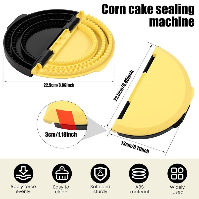 3 in 1 Tortilla Wraps Maker Sealer Adjustable Pancake Sealer for Making Burritos