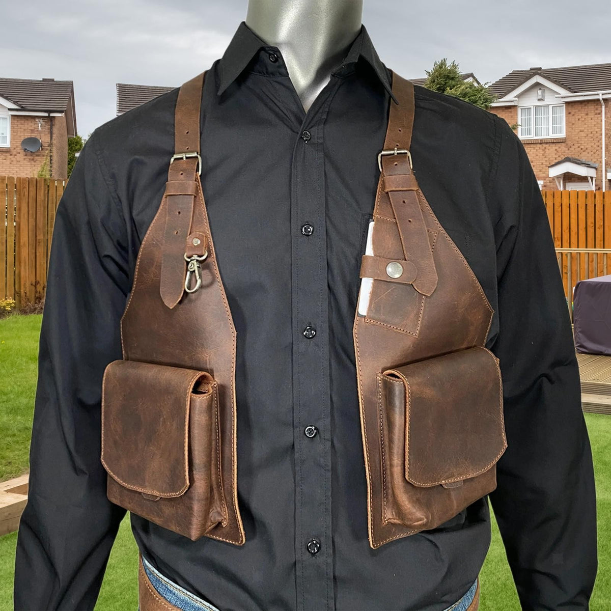 Hidden shoulder bag under the arm Wallet pocket for conducting cosplay costume