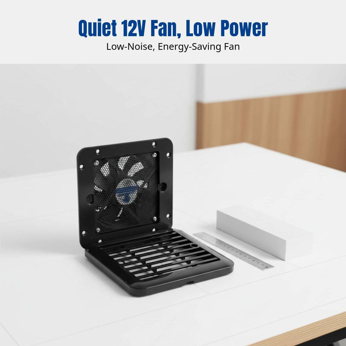 12V   RV Camper Side Exhaust Fan Air Vent Ventilation w/ Blower Cooling Fan