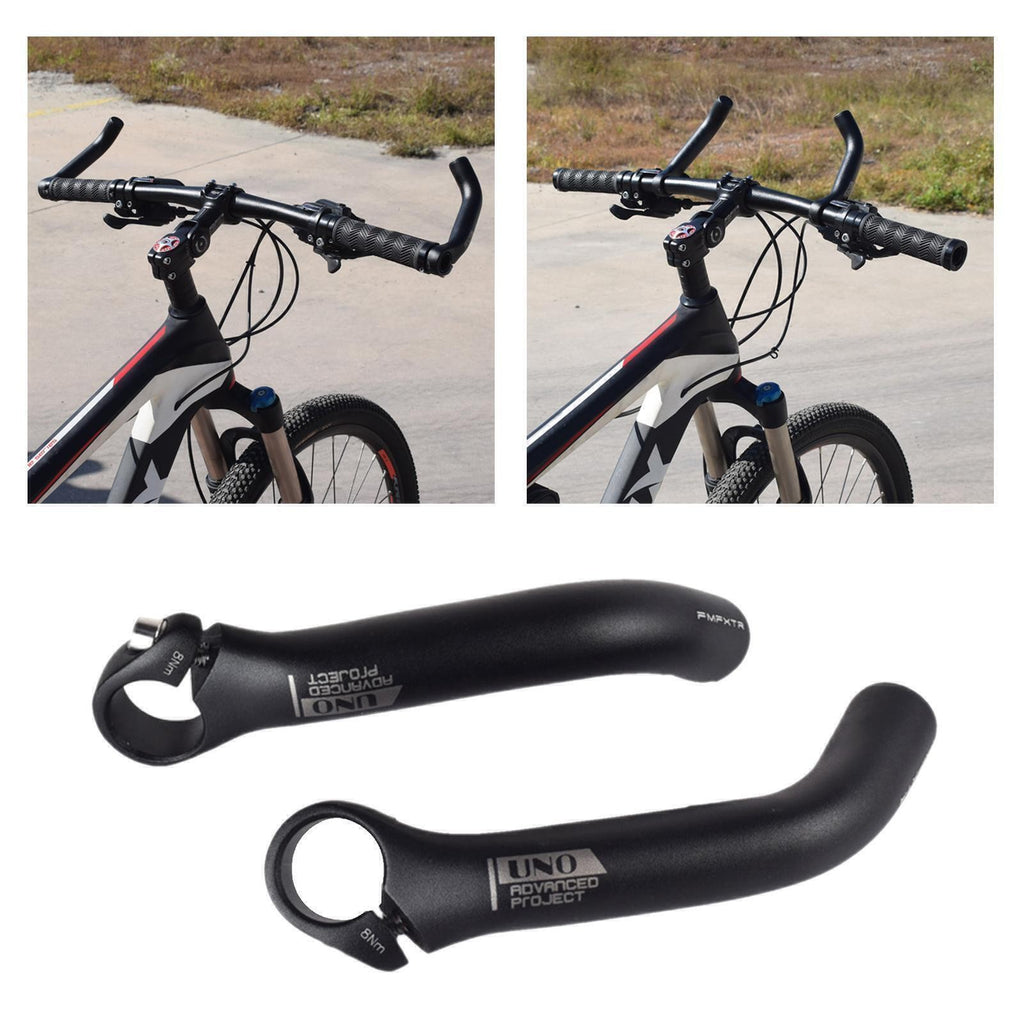 1 Pair Bike Rest Bar Ends Road 7/8" Handlebar Ends Barends Parts 160x23mm