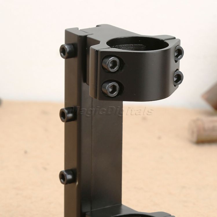 One Piece Rifle Scope Mount  25.4mm 1" High Profile Rings fit 11mm Dovetail Rail