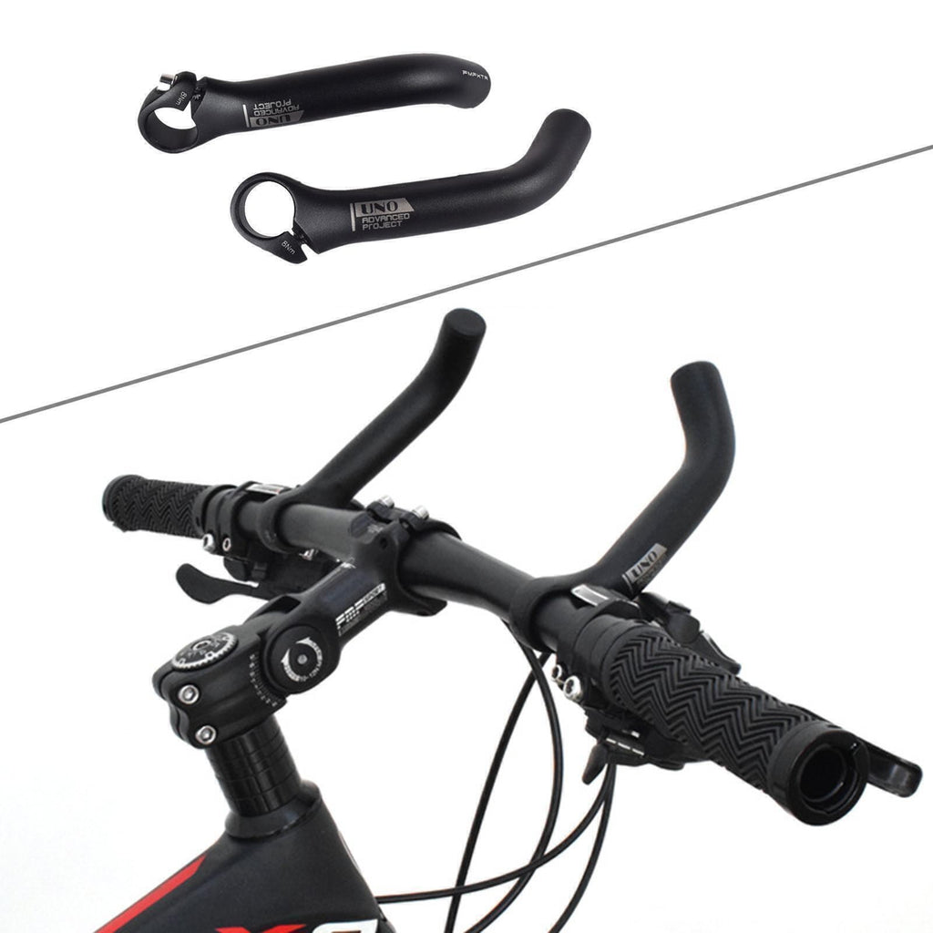 1 Pair Bike Rest Bar Ends Road 7/8" Handlebar Ends Barends Parts 160x23mm
