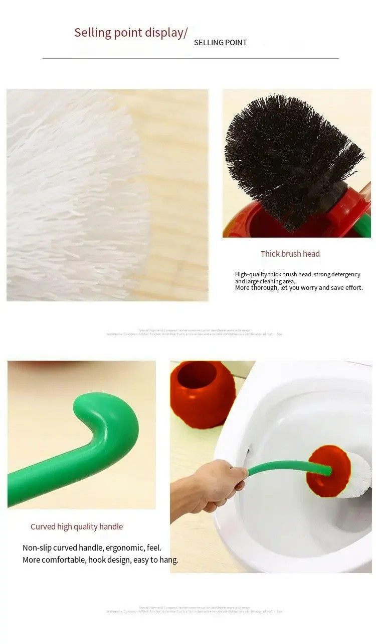 Toilet Brush Creative Brush Holder Set Toilet Holder Bathroom Accessories New
