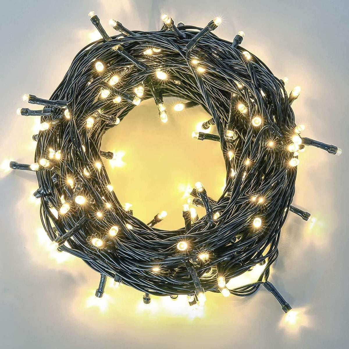 Christmas Fairy Lights LED string Mains Plug-In Outdoor Garden XMAS Home Decor