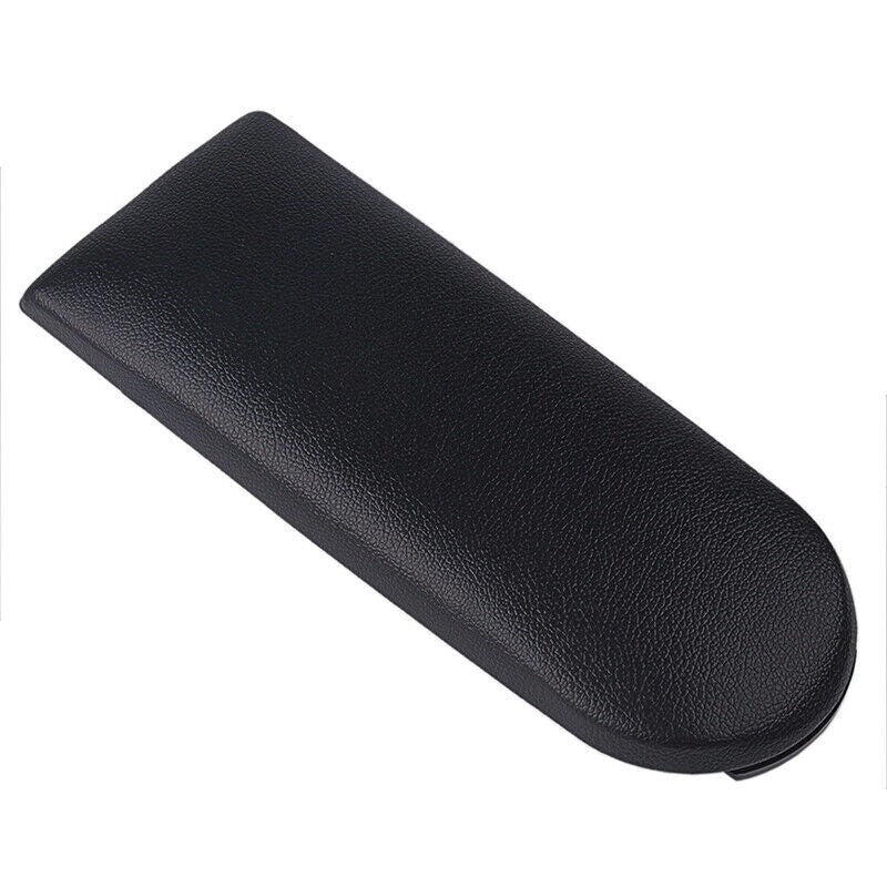 Black Leather Armrest Center Console Arm Rest Cover for VW Golf MK4 99-04 NEW 1X