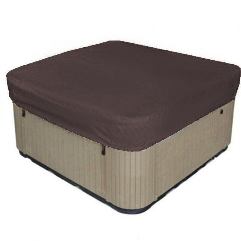 Hot Tub Spa Covers Waterproof Dust Cap Square Anti-UV Durable Protective Guard