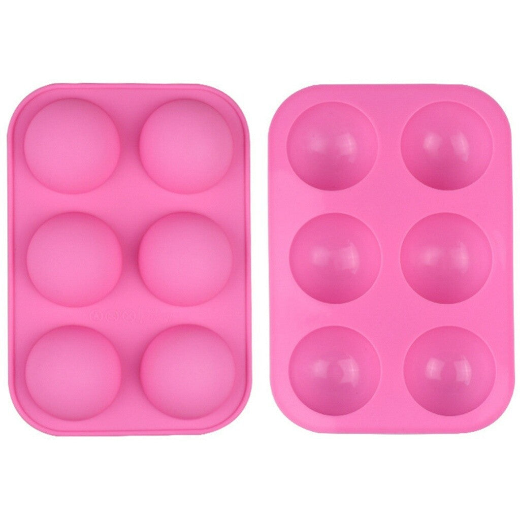 Semi Sphere Half Round Silicone Bakeware Mould Dome Chocolate Bombe Pan Baking