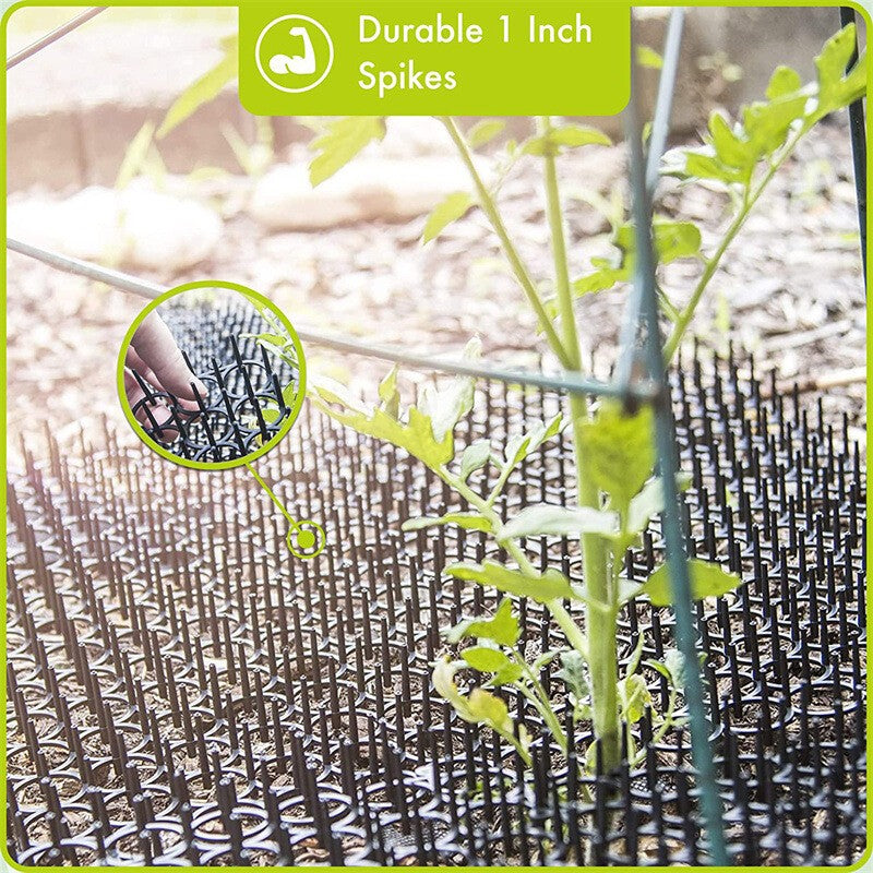 12X Cat Scat Mat Spike Anti-Cat Prickle Strip Deterrent Garden Repellent Animal