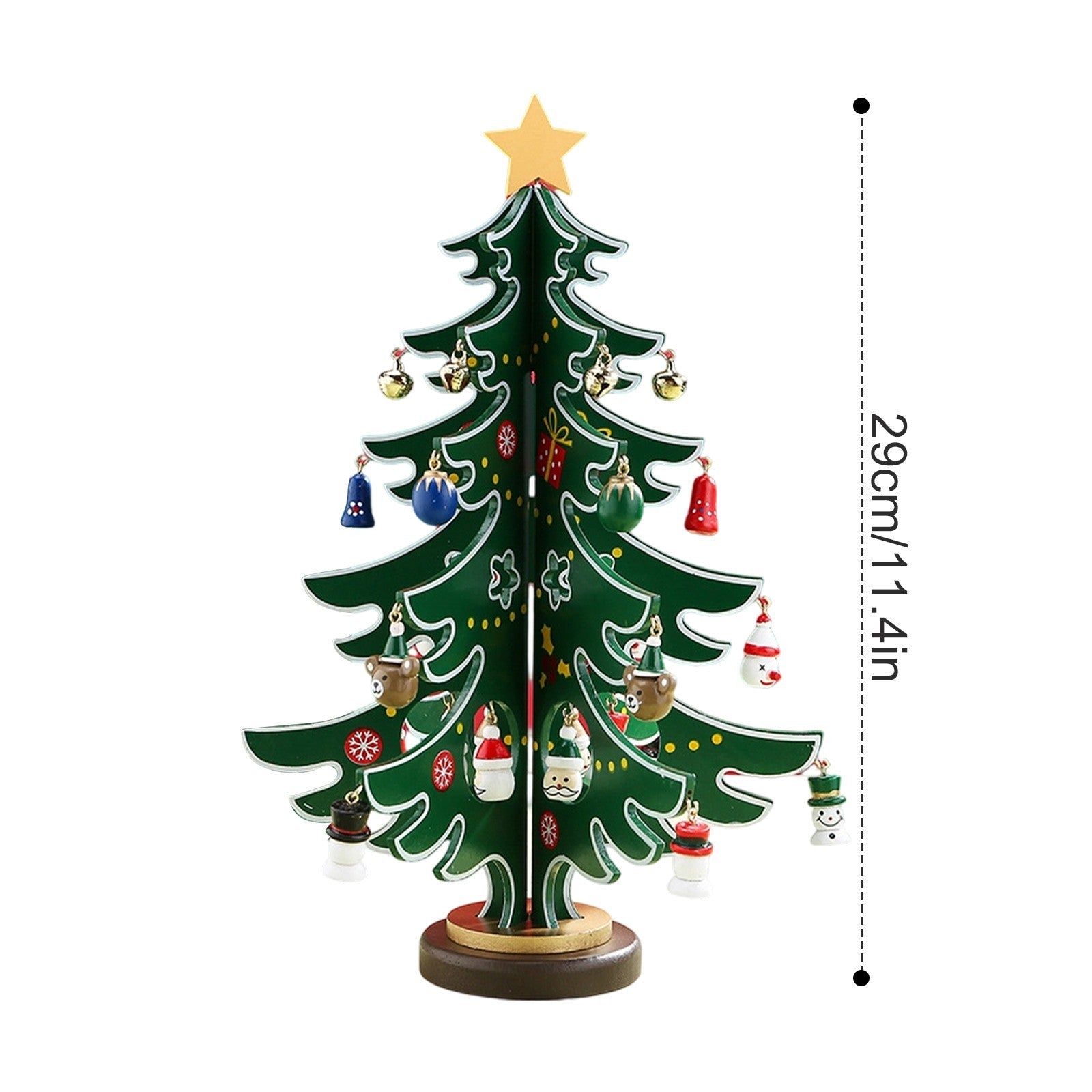 2026 Christmas Advent Calendar 24Days Countdown Advent Calendar Wooden XmasTree