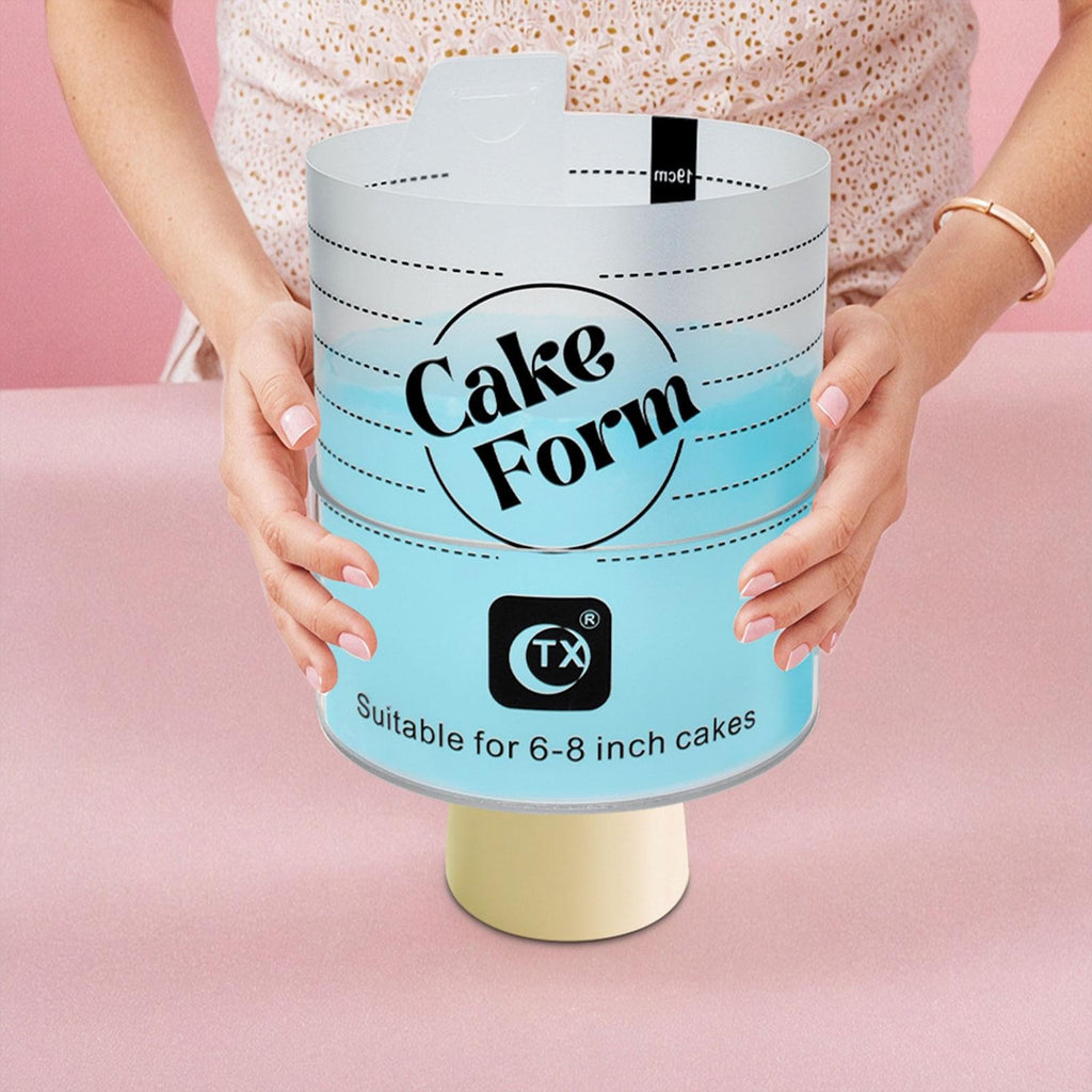 Acrylic Cake Form, Cake Making Tool for Beginners and Pros, Premium Accessory