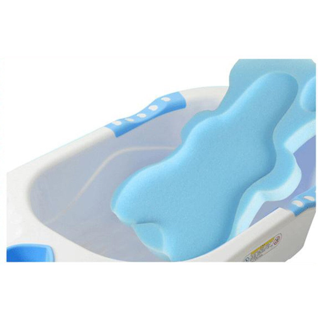 Baby Bath Sponge Infant Bath Cushion Body Support Foam Bathroom Shower Mat
