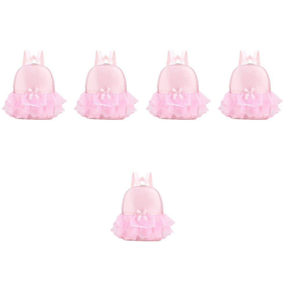 5 Pack Dancing Bag for Girls Ballet Bags Dance Backpack Schoolbag