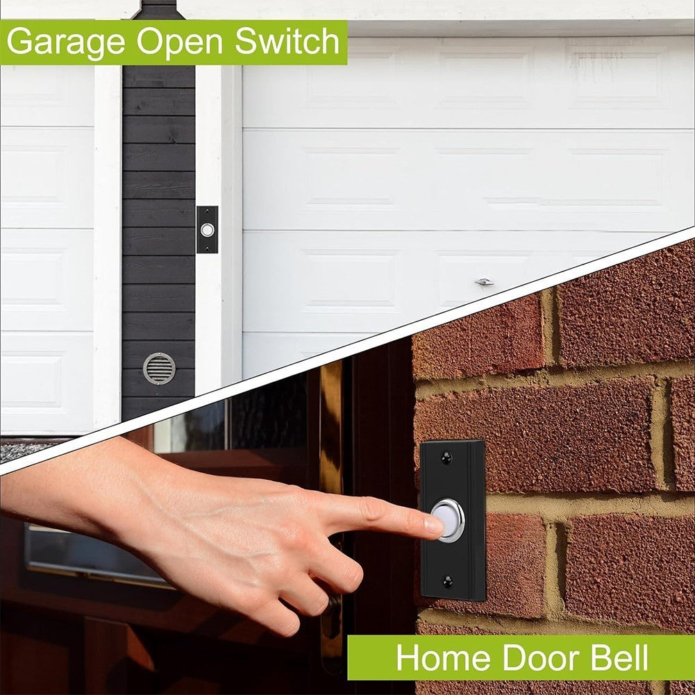 Premium Round Doorbell Push Button Suitable for Most Exterior Surfaces