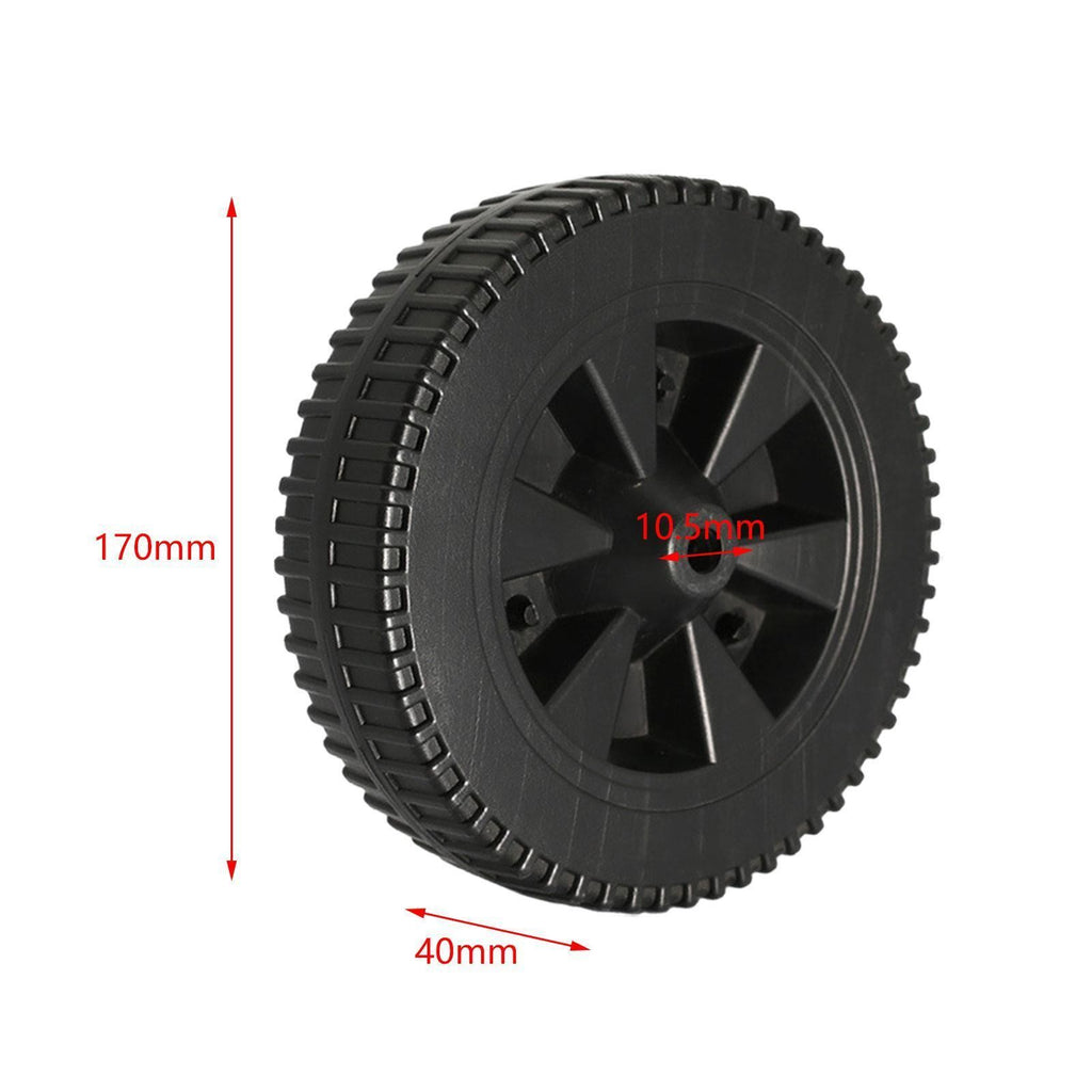 2Pcs BBQ Grill Wheels Width 4cm Replacement 7 inch for Patio.*