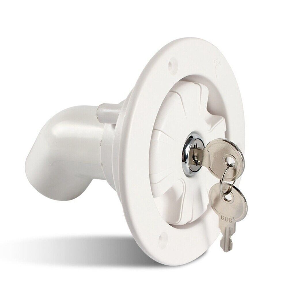 Fresh Water Locking Inlet Hatch Filler Cap Set For Motorhome Camper Caravan UK