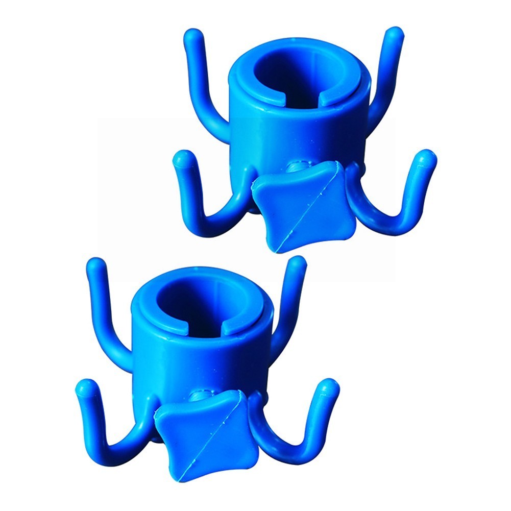 2 Adjustable Beach Umbrella Hooks for Hanging Towels Hats Bags Outdoor