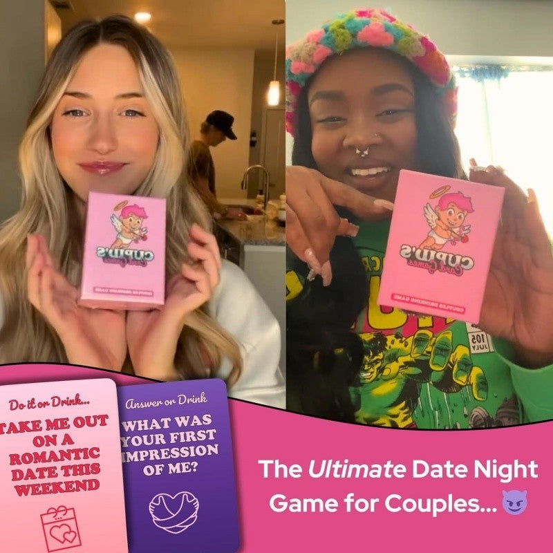 Cupid's Card Games for Couples Date Night Drinking Game Valentine's Day Gift UK
