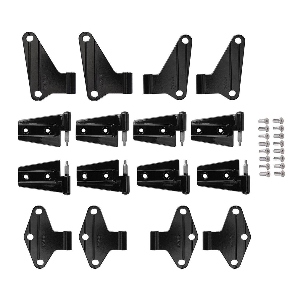 Door Hinges Set 20089 20090 Replace for Jeep Wrangler JK 2007-2018
