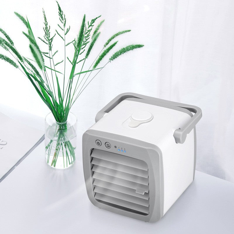 Portable USB Air Cooler Fan Mini Air Conditioner Humidifier Desktop