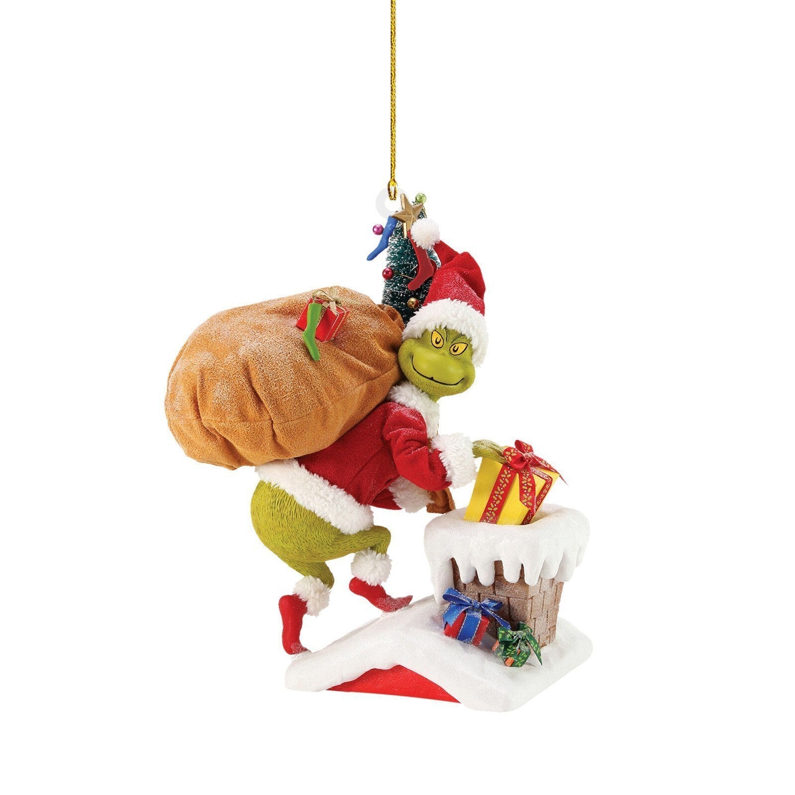 19X Merry Christmas Grinch Ornament Xmas Tree Hanging Figure Decoration Pendants