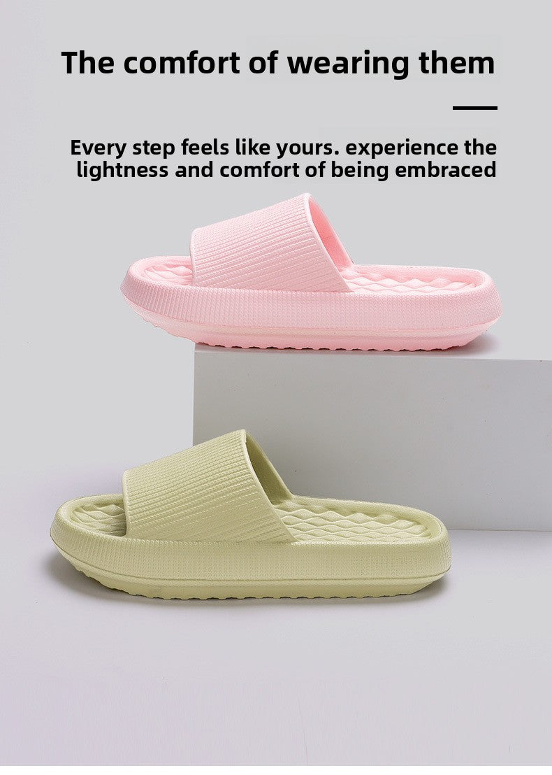 Summer EVA New Home Soft-Soled Non-Slip Bath Slippers
