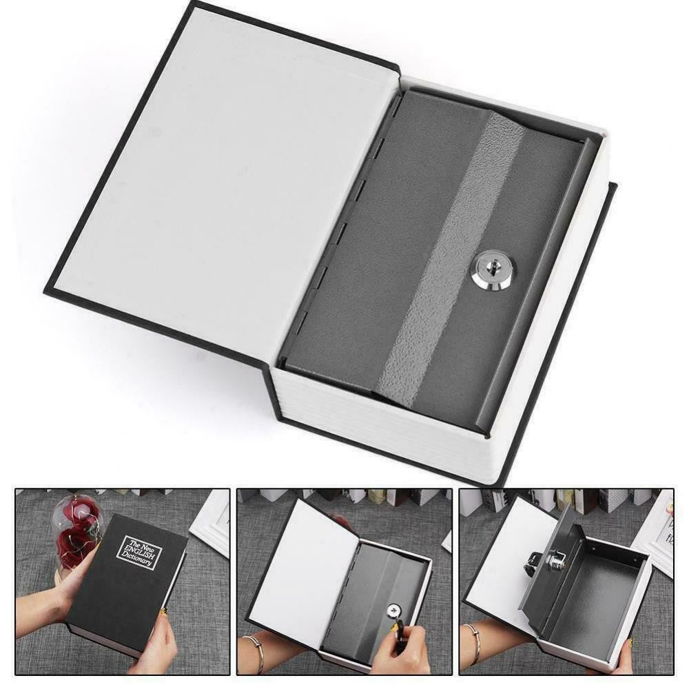 Portable Hidden Safe Book with Lock| Book Safe Storage Secret Box