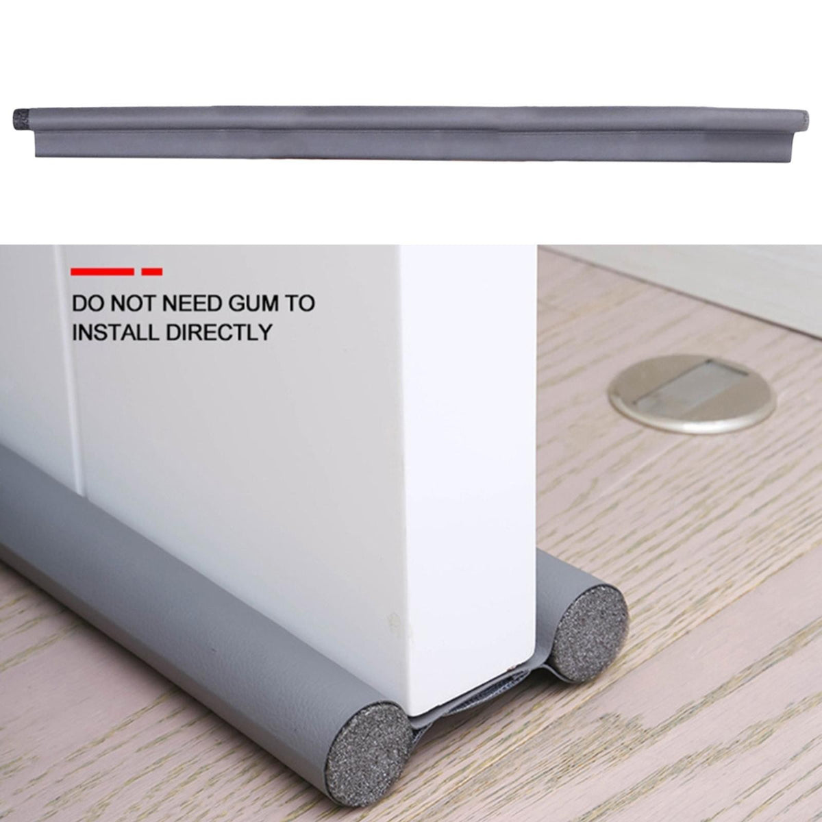 96cm Under Door Draft Stopper Wind Air Blocker Guard Gap Heat Cold Cover Window