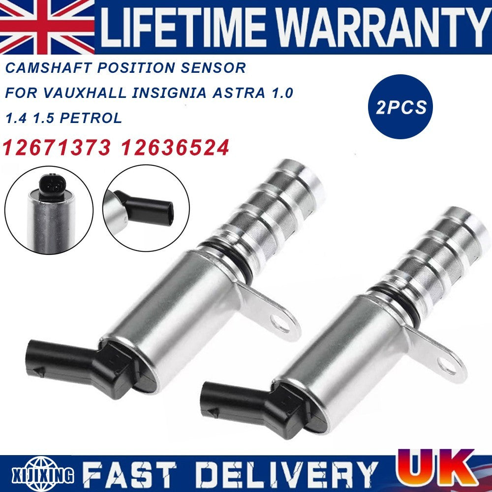 2X Camshaft Position Sensor-12636524 For VAUXHALL ADAM,ASTRA K,CORSA E,MOKKA UK