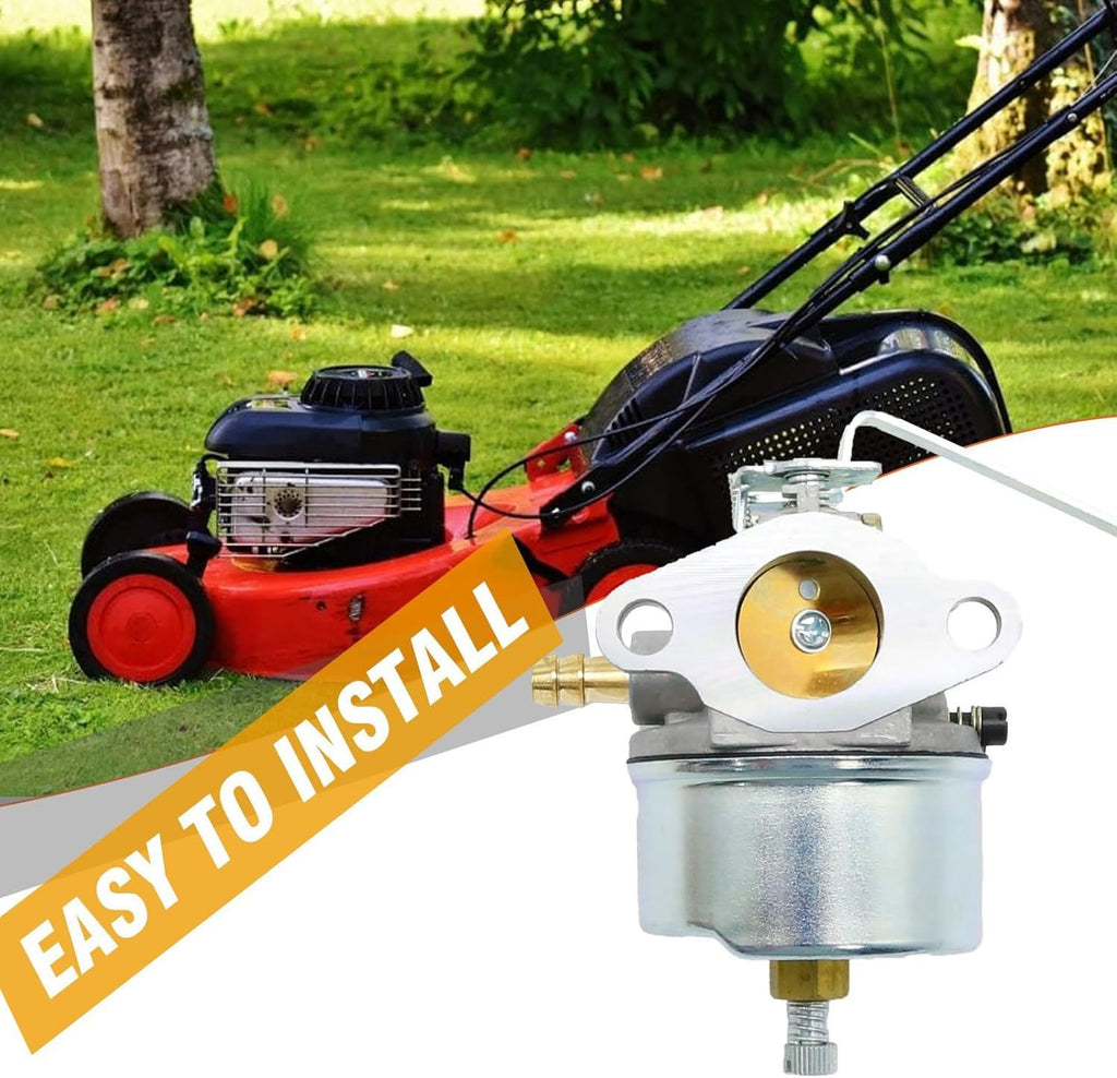 Carburettor For Suffolk Qualcast 30S 35S 43S Lawnmower with Tecumseh AQ14 Engine