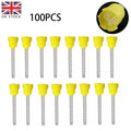 100Pcs/Set Element Intraoral Mixing Tips YELLOW Impression Disposable Dental UK