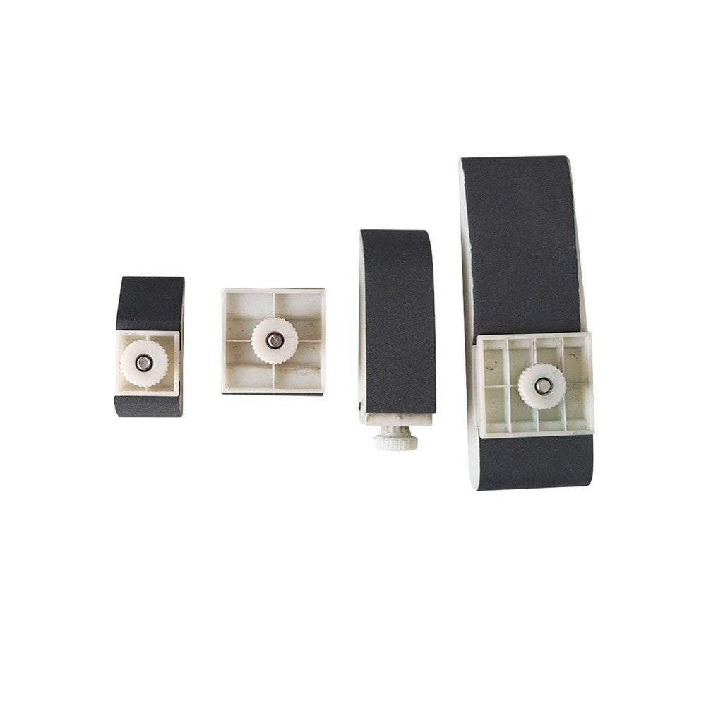 Hard Plastic Sandpaper Blocks Sanding Blocks Set Compact Size For Easy Handling