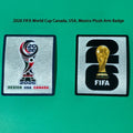 World Cup 2026 Mexico USA Canada patch playersize Iron On Heat Press badge