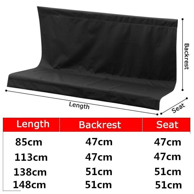 Replacement Part For Swing Seat Cover Garden Swinging Bench/Hammock 2 Seaters