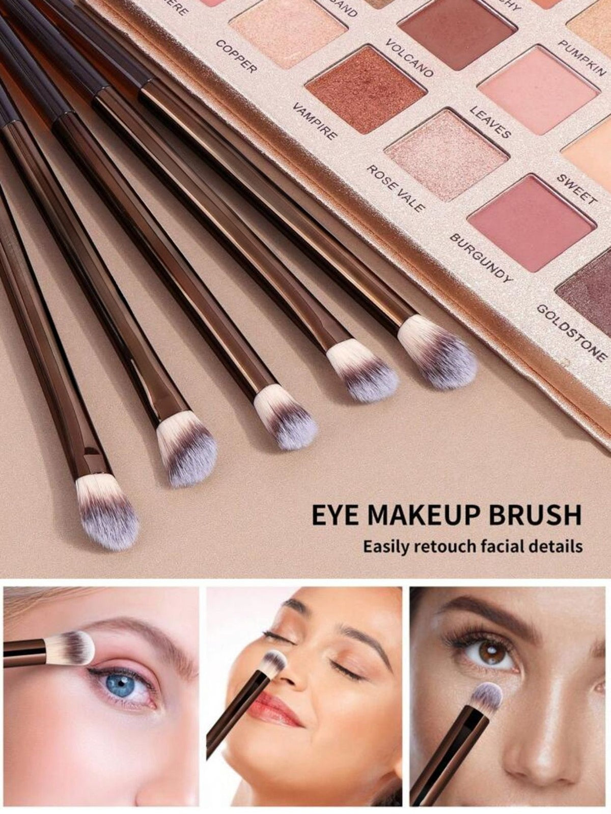 13 Pcs/ Set Makeup Brush Kit Real Techniques Naturale Foundation Powders UK