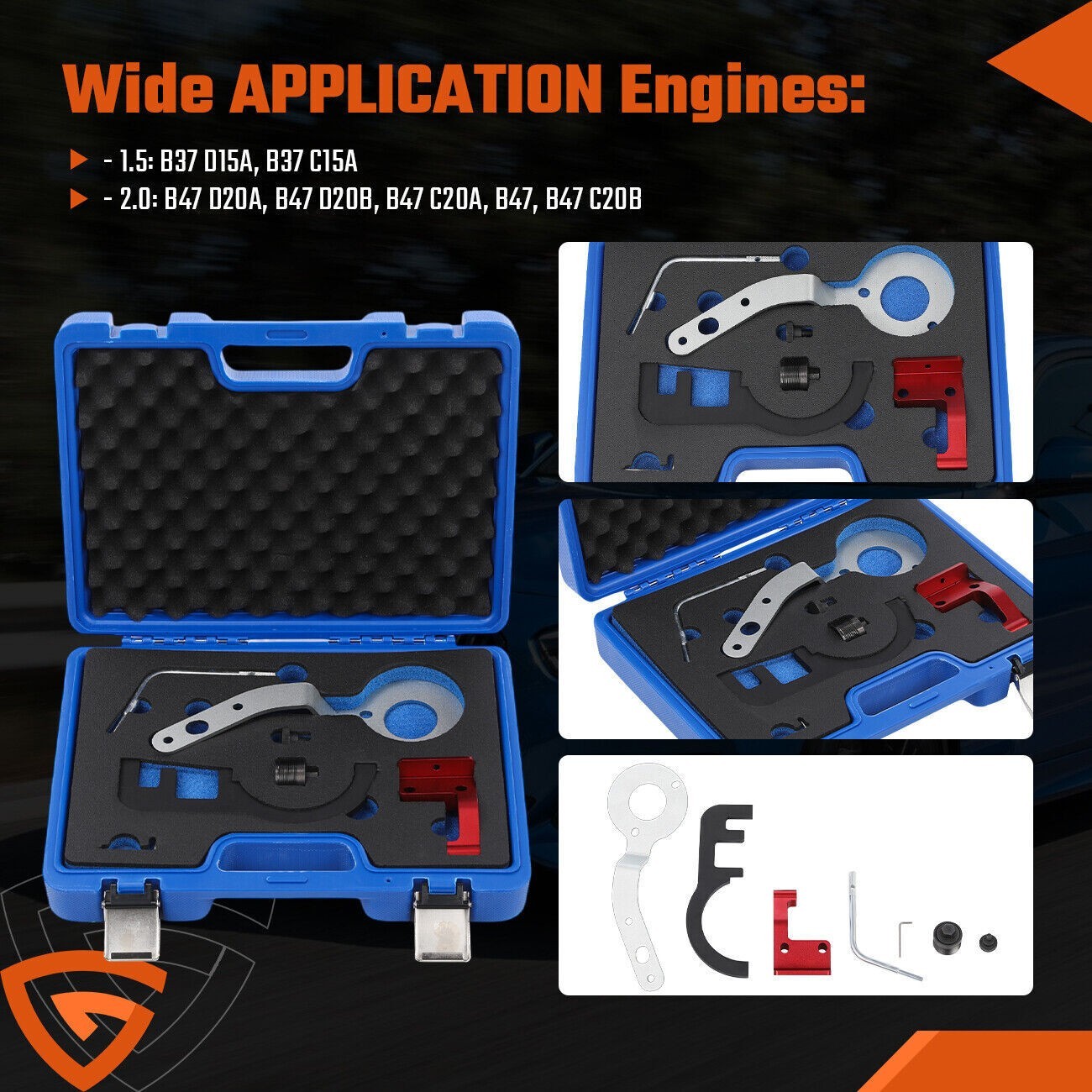 Timing Chain Crank Camshaft Tool Kit For BMW B37 B47 2.0L 1.5L Diesel Engines UK