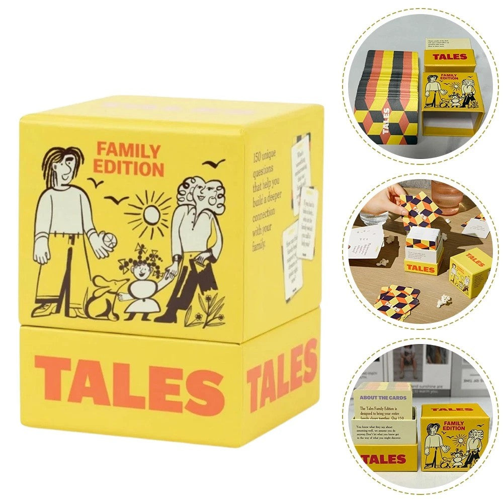 Tales Conversation Starter Cards Card Game For Family/Couples Edition Board Game