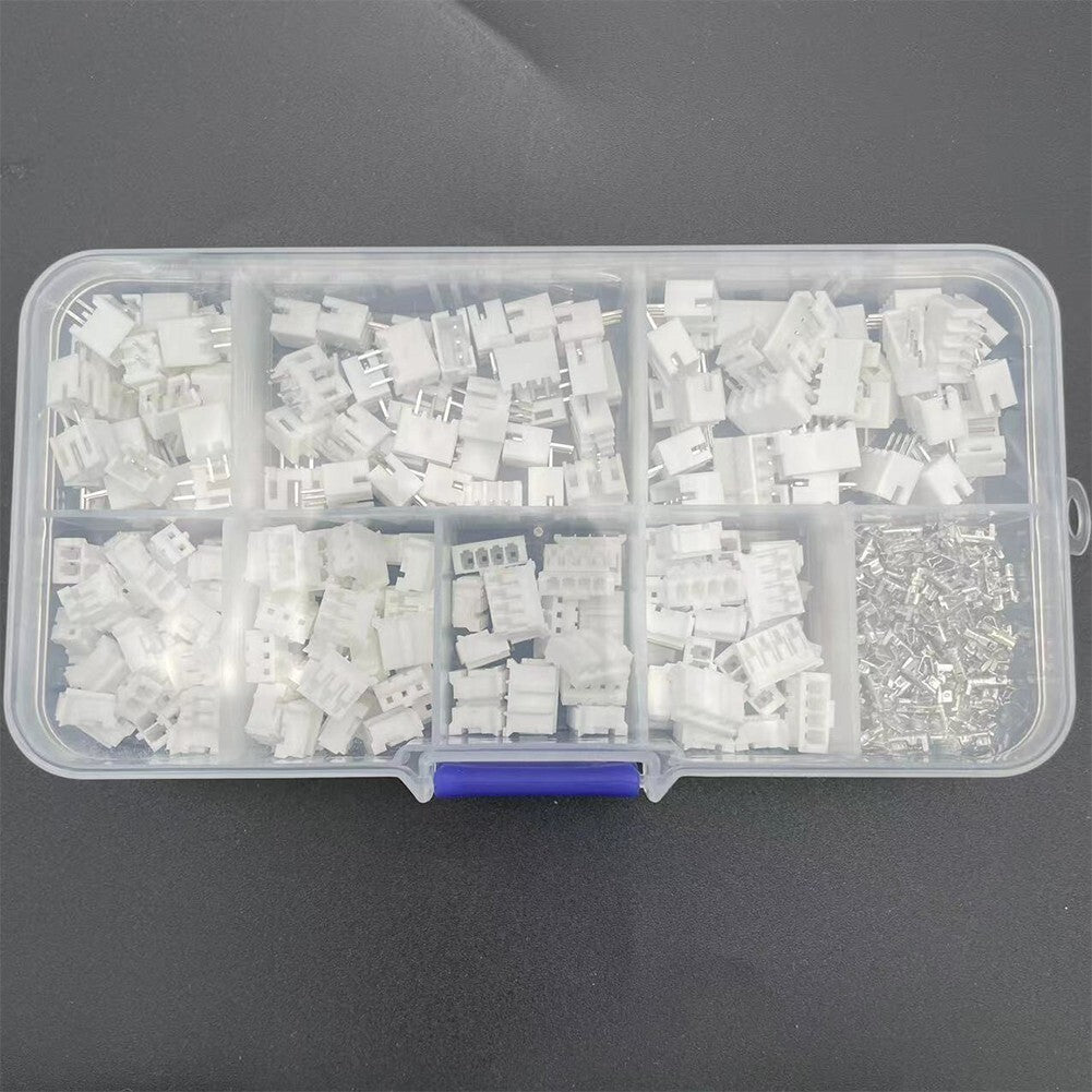 450PCS JST PH 2,0 mm 2/3/4 Pin PCB Board Connectors Plug Male Female Kit Set