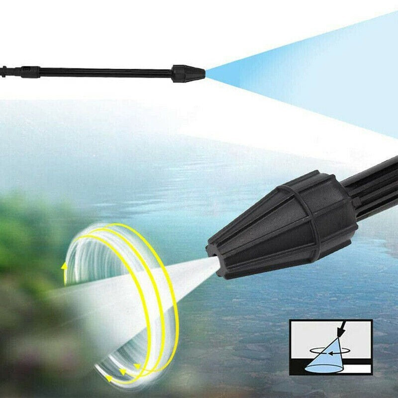 2X Pressure Washer Lance 170 Bar Dirt Blaster Turbo Nozzle Tool for Karcher