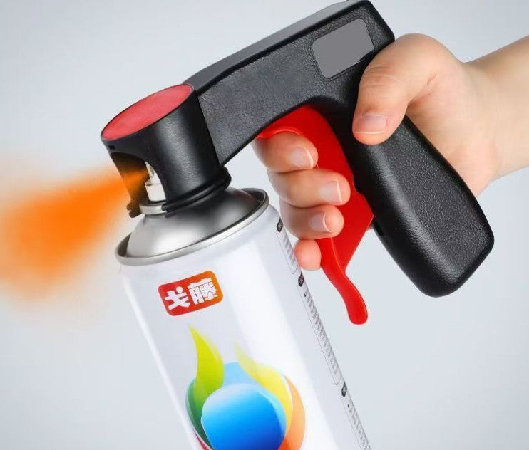 Portable Assisted Spray Painting Renovation and Color Change Handle Tool