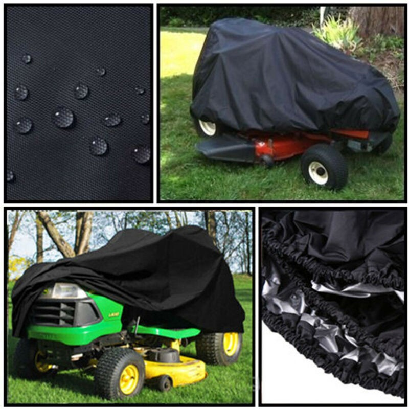 M L XL XXL XXXL Riding Lawn Mower Cover Outdoor All Weather Waterproof Protector