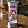 15 Minute Sand Timer, Sandy Clock Count Down Sand Glass, Pink Sands